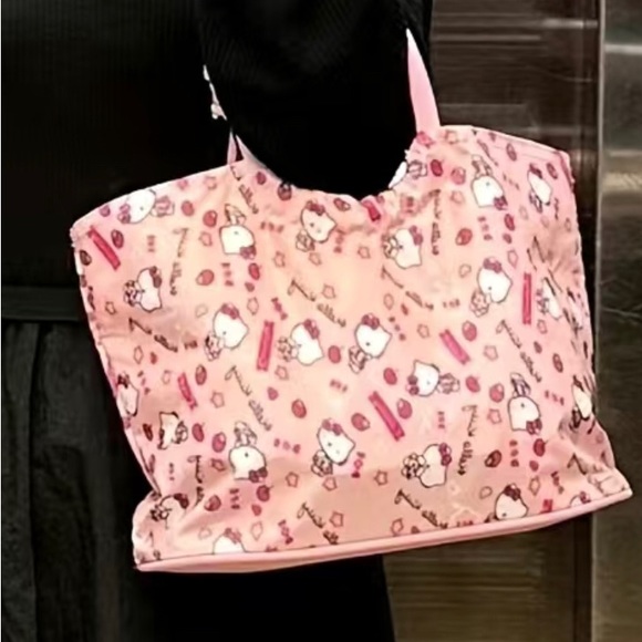 SOLD…..Sanrio Hello Kitty Canvas Tote Bag - Picture 4 of 9